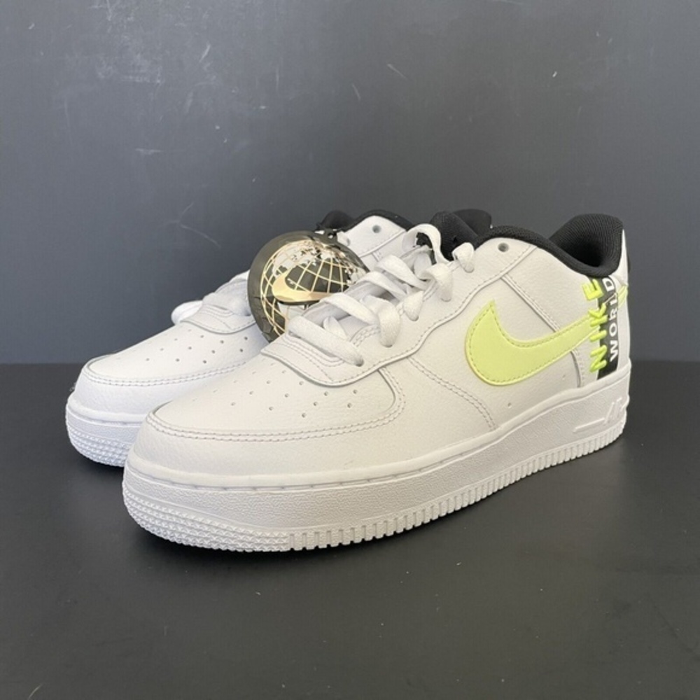 Nike Air Force 1 Sneakers LV8 1 Worldwide Womens Size 8.5 Volt CN8536-100 Bgrade